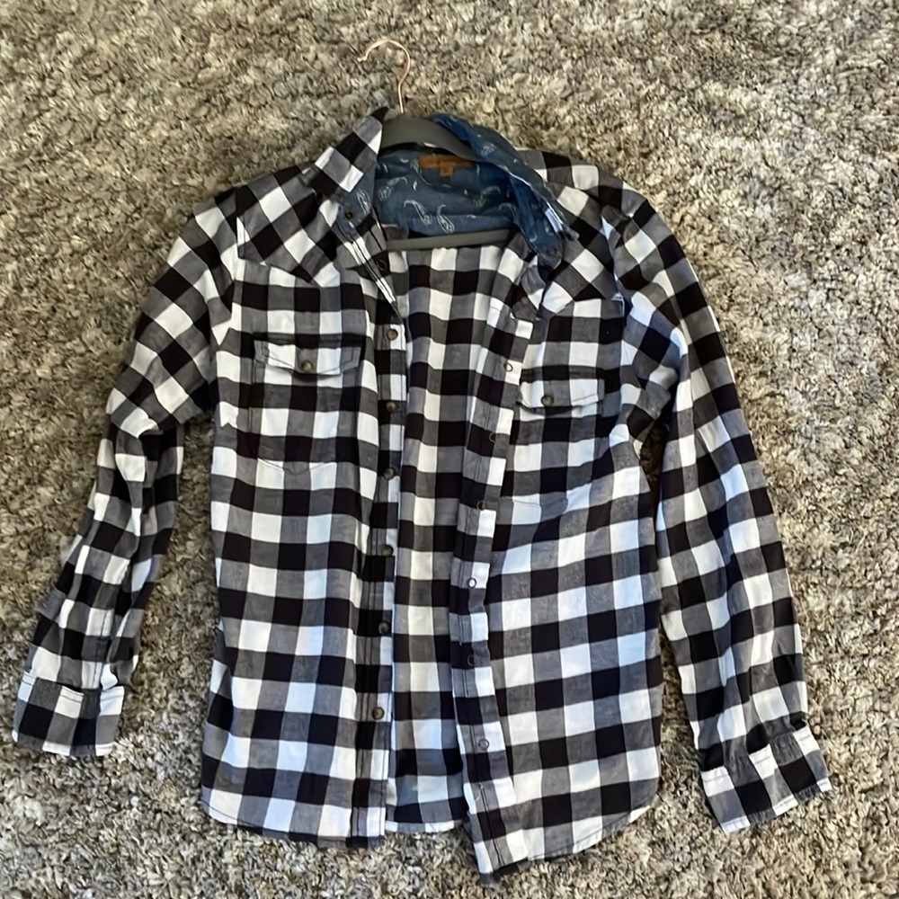 Black and White Flannel
